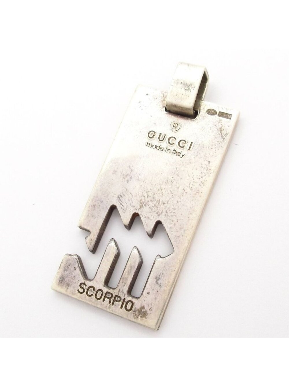 Gucci Pendant Horoscope Necklace Silver